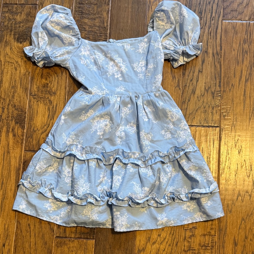 Alter’d State Blue Floral Dress